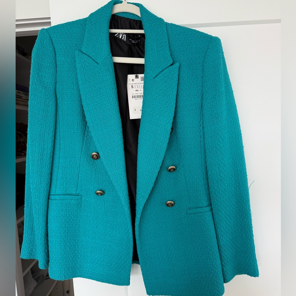 Tweeted blazer